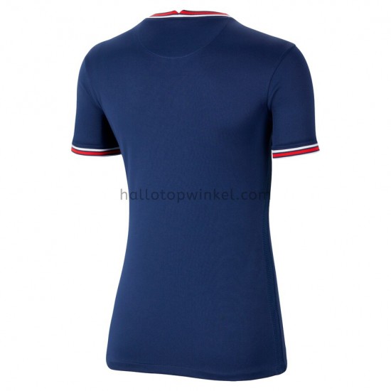Paris Saint-Germain Voetbalshirt Dames Thuis Tenue 2021-2022 Korte Mouw