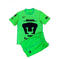 Pumas UNAM Voetbalshirt Doelman Kleuters/Kids Derde Tenue 2021-2022 Korte Mouw