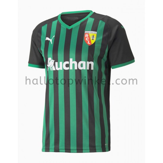 RC Lens Voetbalshirt Uit Tenue 2021-2022 Korte Mouw