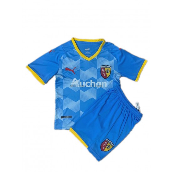 RC Lens Voetbalshirt Kleuters/Kids Derde Tenue 2021-2022 Korte Mouw