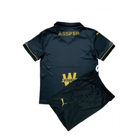 RC Lens Voetbalshirt Special Kleuters/Kids Thuis Tenue 2021-2022 Korte Mouw