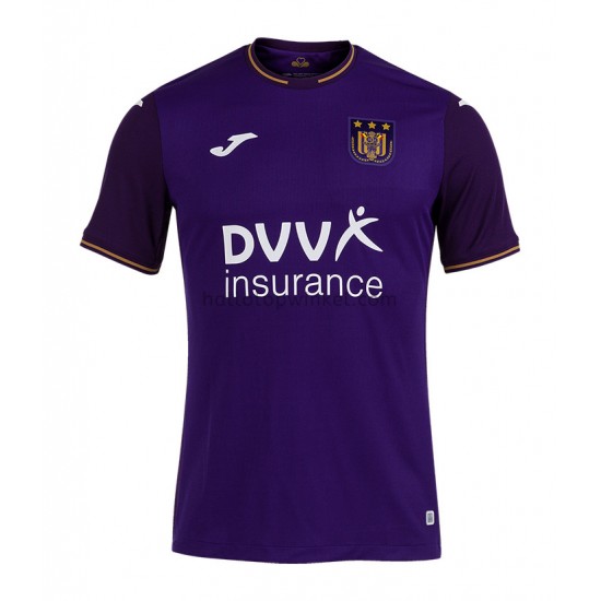 RSC Anderlecht Voetbalshirt Thuis Tenue 2021-2022 Korte Mouw