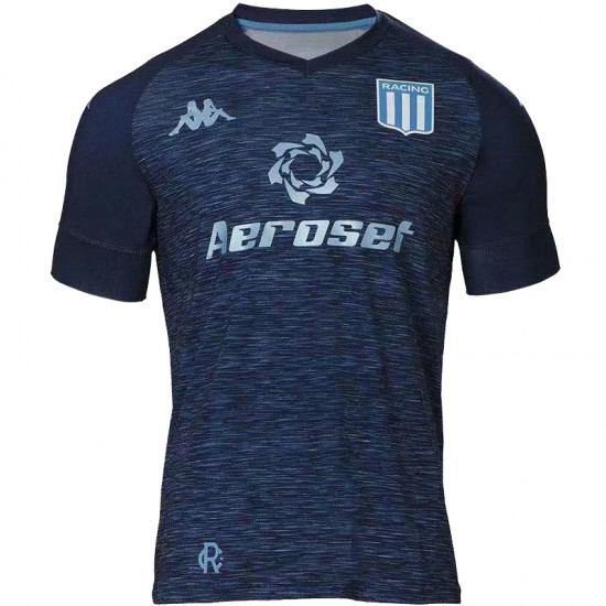 Racing Club Voetbalshirt Uit Tenue 2021-2022 Korte Mouw