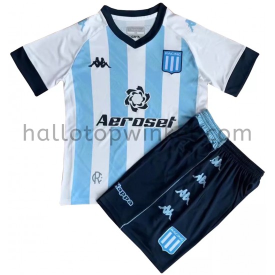 Racing Club Voetbalshirt Kleuters/Kids Thuis Tenue 2021-2022 Korte Mouw