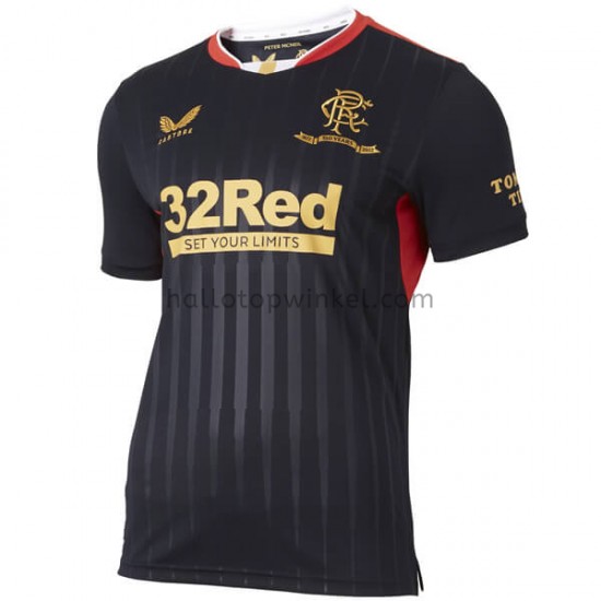 Rangers Voetbalshirt Uit Tenue 2021-2022 Korte Mouw