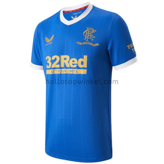 Rangers Voetbalshirt Thuis Tenue 2021-2022 Korte Mouw