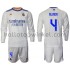Real Madrid Voetbalshirt Alaba 4 Kleuters/Kids Thuis Tenue 2021-2022 Lange Mouw