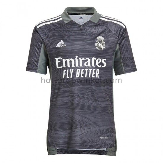 Real Madrid Voetbalshirt Doelman Thuis Tenue 2021-2022 Korte Mouw