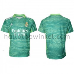 Real Madrid Voetbalshirt Doelman Derde Tenue 2021-2022 Korte Mouw