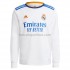 Real Madrid Voetbalshirt Thuis Tenue 2021-2022 Lange Mouw