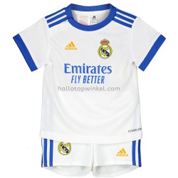 Real Madrid Voetbalshirt Kleuters/Kids Thuis Tenue 2021-2022 Korte Mouw