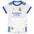 Real Madrid Voetbalshirt Kleuters/Kids Thuis Tenue 2021-2022 Korte Mouw