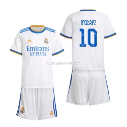 Real Madrid Voetbalshirt Luka Modrić 10 Kleuters/Kids Thuis Tenue 2021-2022 Korte Mouw