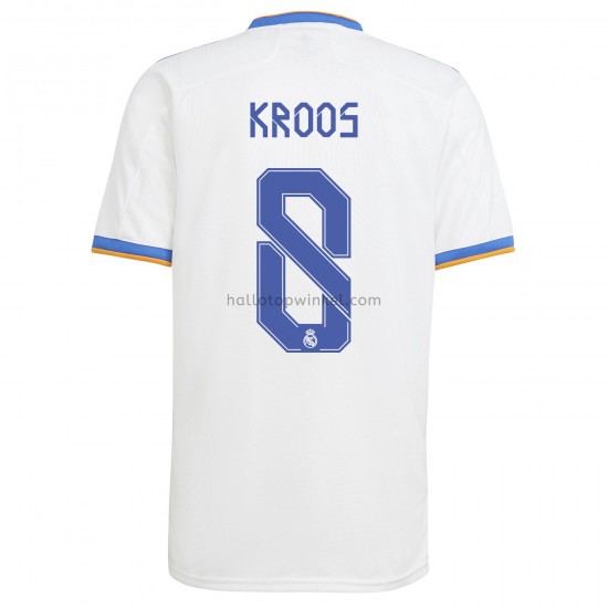 Real Madrid Voetbalshirt Toni Kroos 8 Thuis Tenue 2021-2022 Korte Mouw