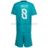 Real Madrid Voetbalshirt Toni Kroos 8 Kleuters/Kids Derde Tenue 2021-2022 Korte Mouw