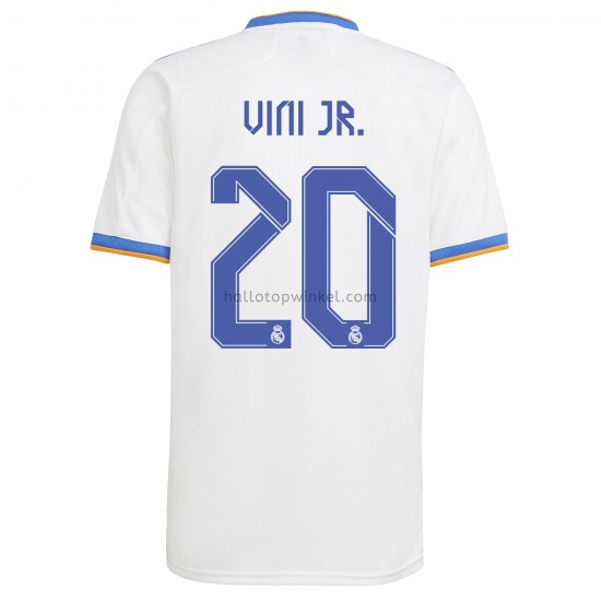 Real Madrid Voetbalshirt Vinicius Junior 20 Thuis Tenue 2021-2022 Korte Mouw