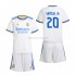 Real Madrid Voetbalshirt Vinicius Junior 20 Kleuters/Kids Thuis Tenue 2021-2022 Korte Mouw
