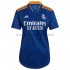 Real Madrid Voetbalshirt Dames Uit Tenue 2021-2022 Korte Mouw