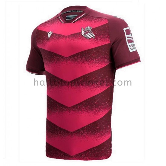 Real Sociedad Voetbalshirt Uit Tenue 2021-2022 Korte Mouw