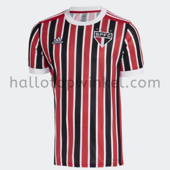 São Paulo Voetbalshirt Uit Tenue 2021-2022 Korte Mouw
