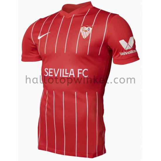 Sevilla FC Voetbalshirt Uit Tenue 2021-2022 Korte Mouw