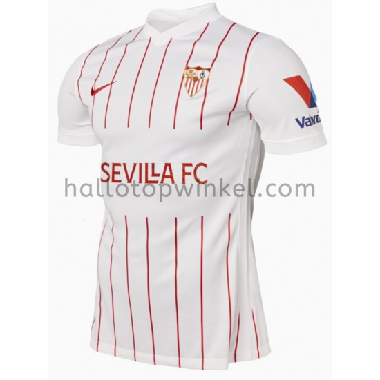 Sevilla FC Voetbalshirt Thuis Tenue 2021-2022 Korte Mouw