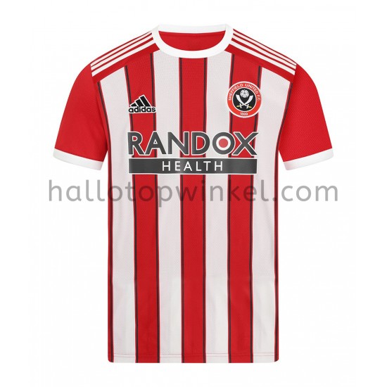 Sheffield United Voetbalshirt Thuis Tenue 2021-2022 Korte Mouw