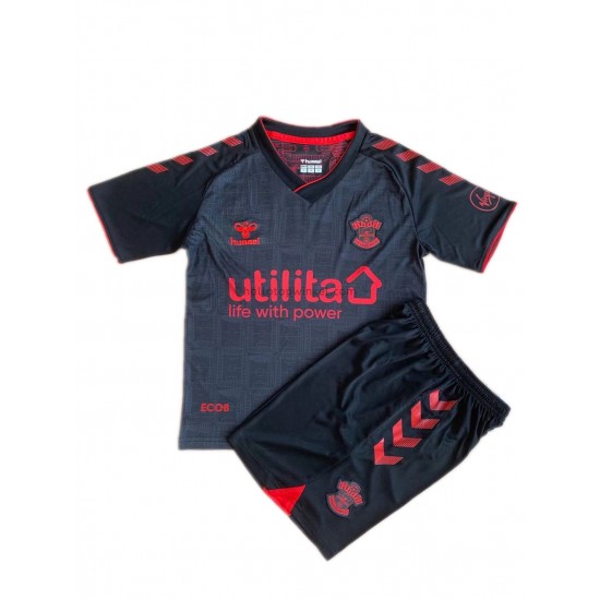 Southampton Voetbalshirt Kleuters/Kids Derde Tenue 2021-2022 Korte Mouw