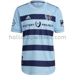 Sporting Kansas City Voetbalshirt Thuis Tenue 2022 Korte Mouw