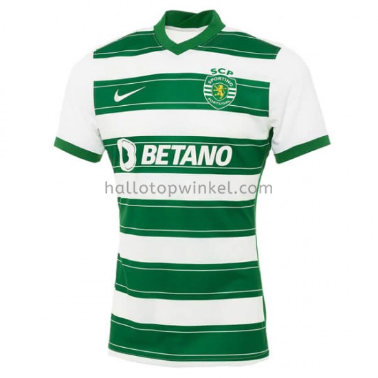 Sporting CP Voetbalshirt Thuis Tenue 2021-2022 Korte Mouw