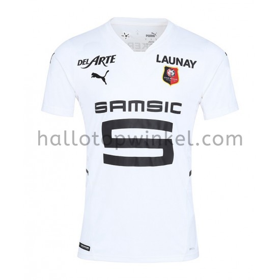Stade Rennais Voetbalshirt Uit Tenue 2021-2022 Korte Mouw