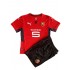 Stade Rennais Voetbalshirt Kleuters/Kids Thuis Tenue 2021-2022 Korte Mouw