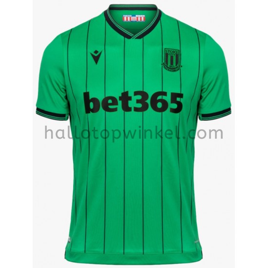 Stoke City Voetbalshirt Uit Tenue 2021-2022 Korte Mouw