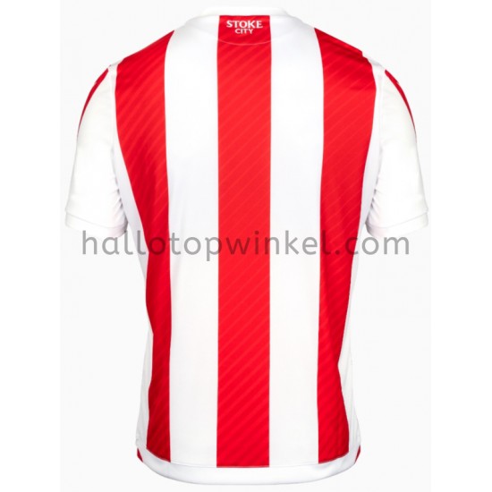Stoke City Voetbalshirt Thuis Tenue 2021-2022 Korte Mouw