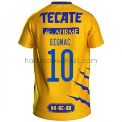 Tigres UANL Voetbalshirt Andre-Pierre Gignac 10 Thuis Tenue 2021-2022 Korte Mouw