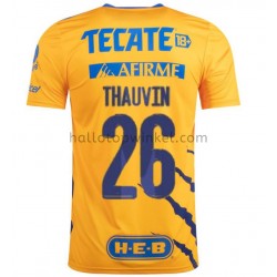Tigres UANL Voetbalshirt Florian Thauvin 26 Thuis Tenue 2021-2022 Korte Mouw
