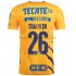 Tigres UANL Voetbalshirt Florian Thauvin 26 Thuis Tenue 2021-2022 Korte Mouw