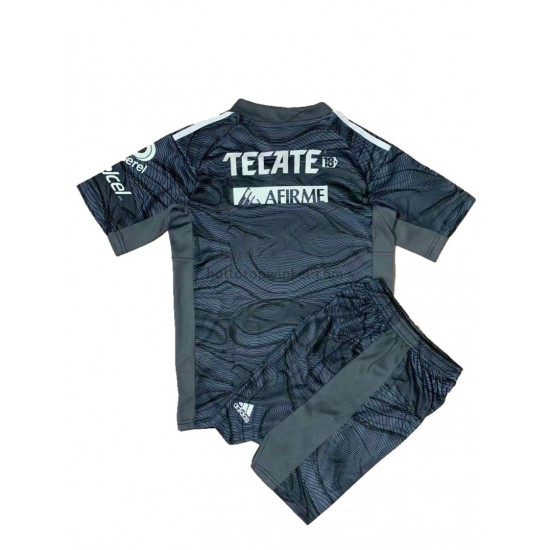 Tigres UANL Voetbalshirt Doelman Kleuters/Kids Derde Tenue 2021-2022 Korte Mouw