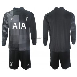 Tottenham Hotspur Voetbalshirt Doelman Kleuters/Kids Uit Tenue 2021-2022 Lange Mouw