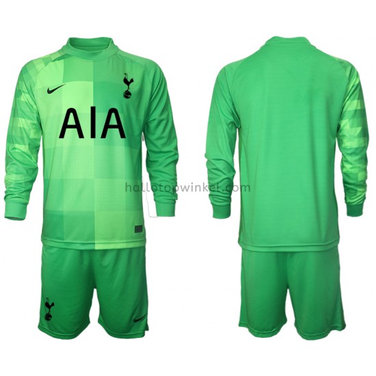 Tottenham Hotspur Voetbalshirt Doelman Kleuters/Kids Thuis Tenue 2021-2022 Lange Mouw