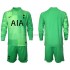 Tottenham Hotspur Voetbalshirt Doelman Kleuters/Kids Thuis Tenue 2021-2022 Lange Mouw