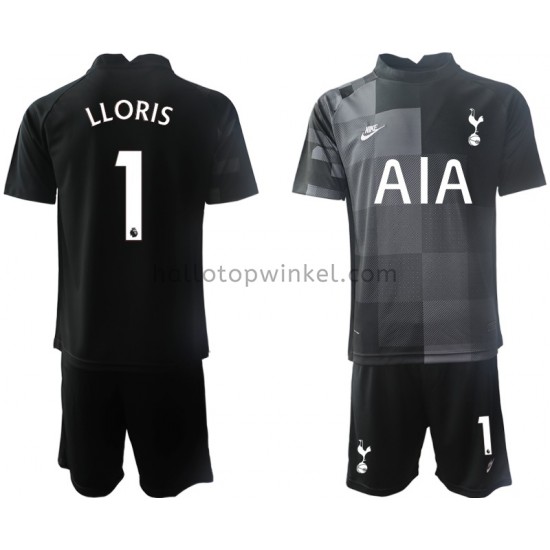 Tottenham Hotspur Voetbalshirt Hugo Lloris 1 Doelman Kleuters/Kids Uit Tenue 2021-2022 Korte Mouw