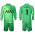 Tottenham Hotspur Voetbalshirt Hugo Lloris 1 Doelman Kleuters/Kids Thuis Tenue 2021-2022 Lange Mouw