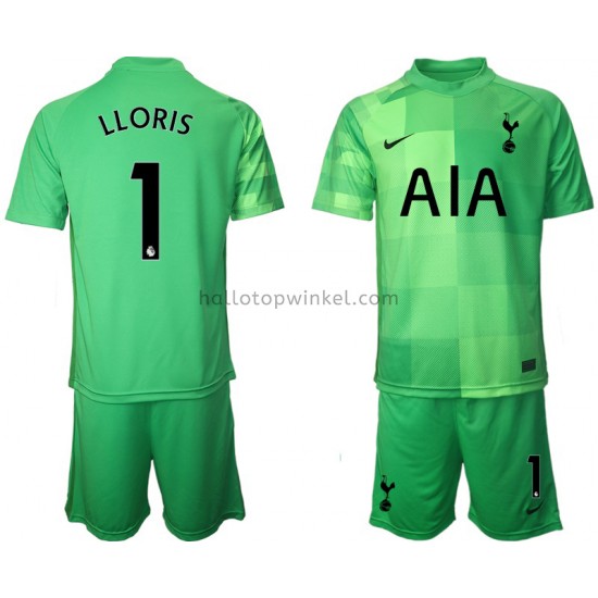 Tottenham Hotspur Voetbalshirt Hugo Lloris 1 Doelman Kleuters/Kids Thuis Tenue 2021-2022 Korte Mouw