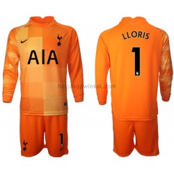 Tottenham Hotspur Voetbalshirt Hugo Lloris 1 Doelman Kleuters/Kids Derde Tenue 2021-2022 Lange Mouw