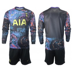 Tottenham Hotspur Voetbalshirt Kleuters/Kids Uit Tenue 2021-2022 Lange Mouw