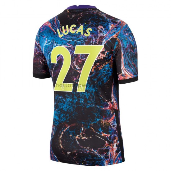 Tottenham Hotspur Voetbalshirt Lucas Moura 27 Uit Tenue 2021-2022 Korte Mouw