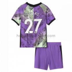 Tottenham Hotspur Voetbalshirt Lucas Moura 27 Kleuters/Kids Derde Tenue 2021-2022 Korte Mouw