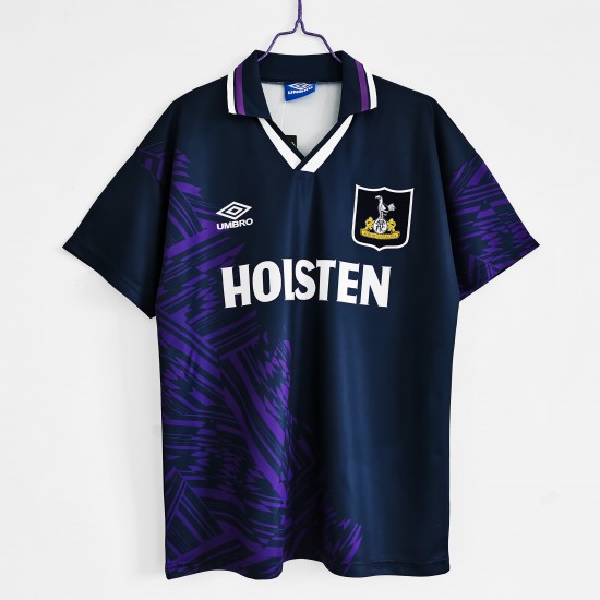 Tottenham Hotspur Voetbalshirt Retro Uit Tenue 1994-1995 Korte Mouw