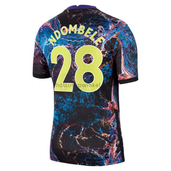Tottenham Hotspur Voetbalshirt Tanguy Ndombele 28 Uit Tenue 2021-2022 Korte Mouw